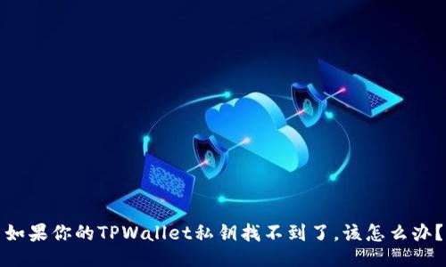 如果你的TPWallet私钥找不到了，该怎么办？